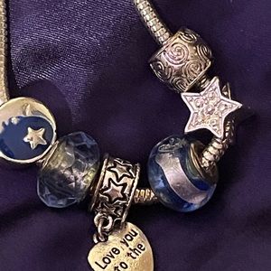 Sterling silver bracelet like Pandora